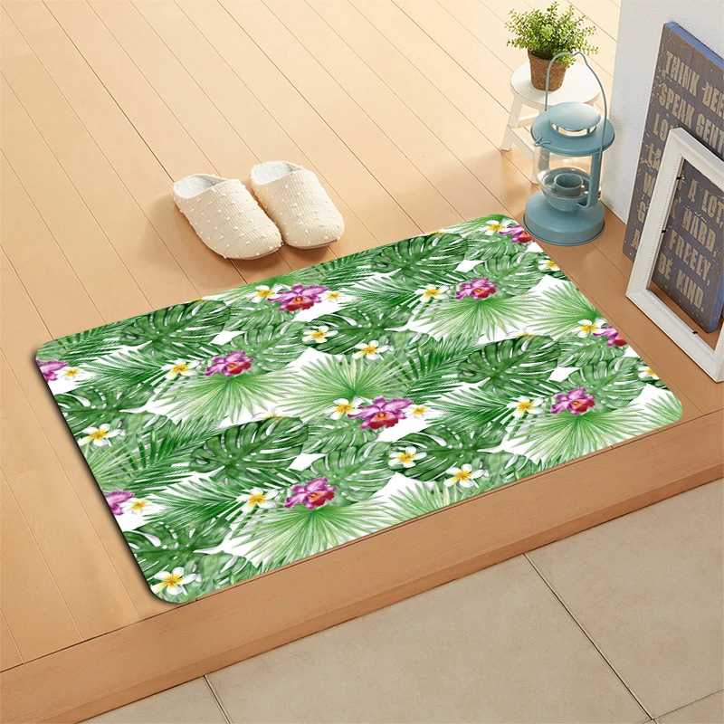 

Напольный зеленый коврик на заказ, коврик для пола/ванной/кухни/пляжа, фланелевый тканевый коврик с 3D принтом, ворсистый, индивидуальное укр...