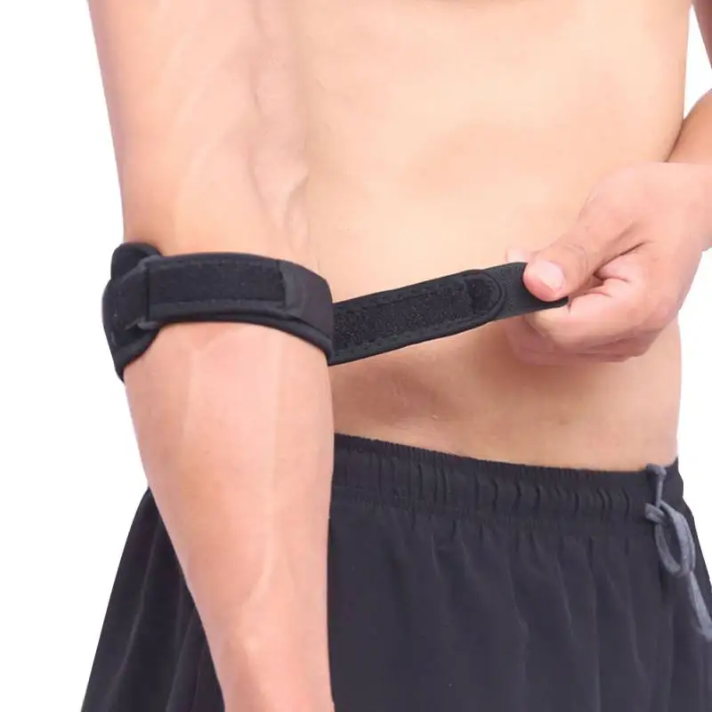 

1PC Elbow Pad Muscle Pressurized Protective Men Women Adjustable Fitness Tennis Badminton Sports Safety Pads