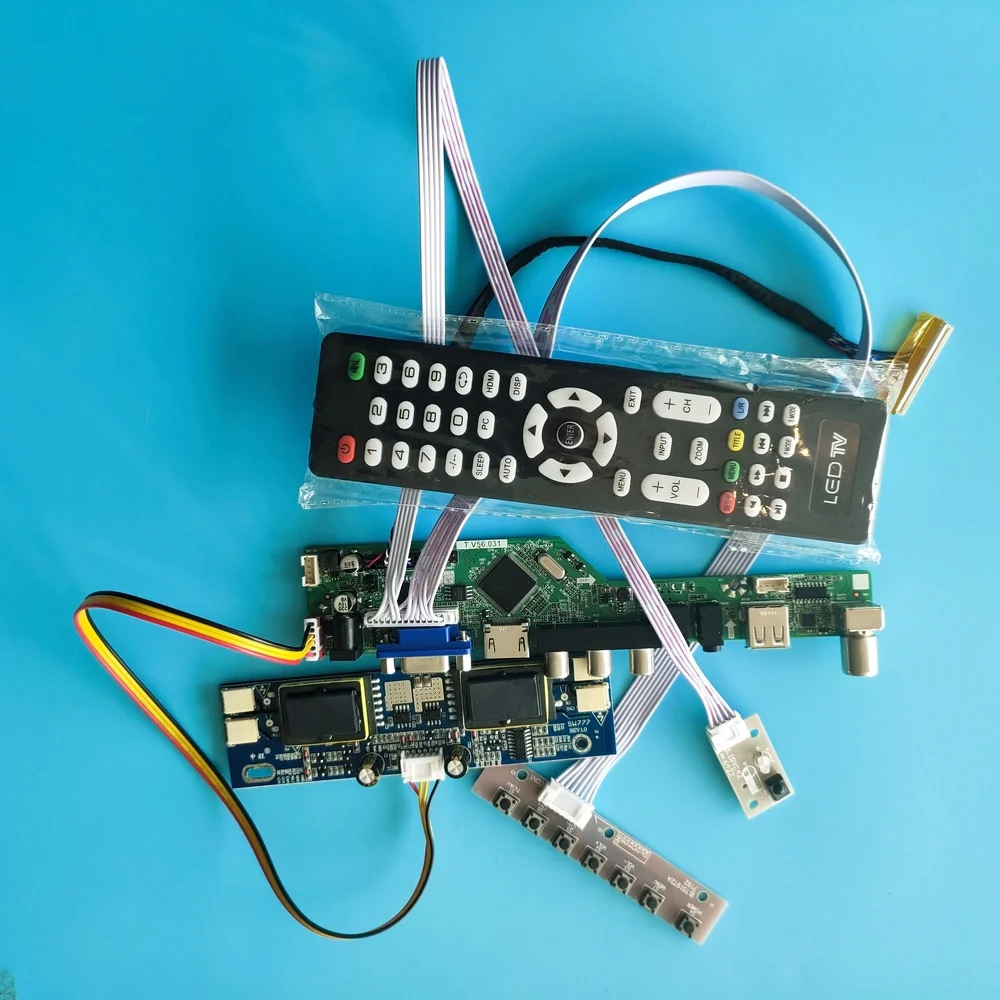 Плата контроллера USB для M215HW01 V0 плата с разрешением цифрового сигнала 4 лампы в