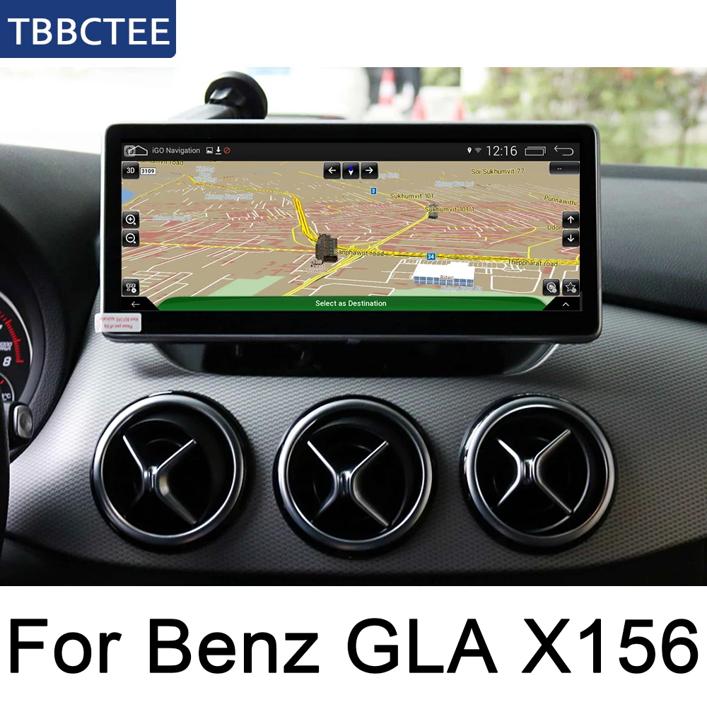 Автомобильный плеер для Mercedes Benz GLA Class X156 2013 ~ 2014 NTG Android IPS оригинальный стиль