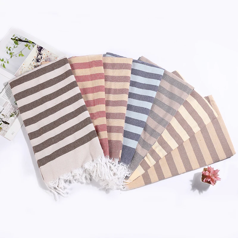 

Wholesale new design custom environmental protection Turkish beach towel