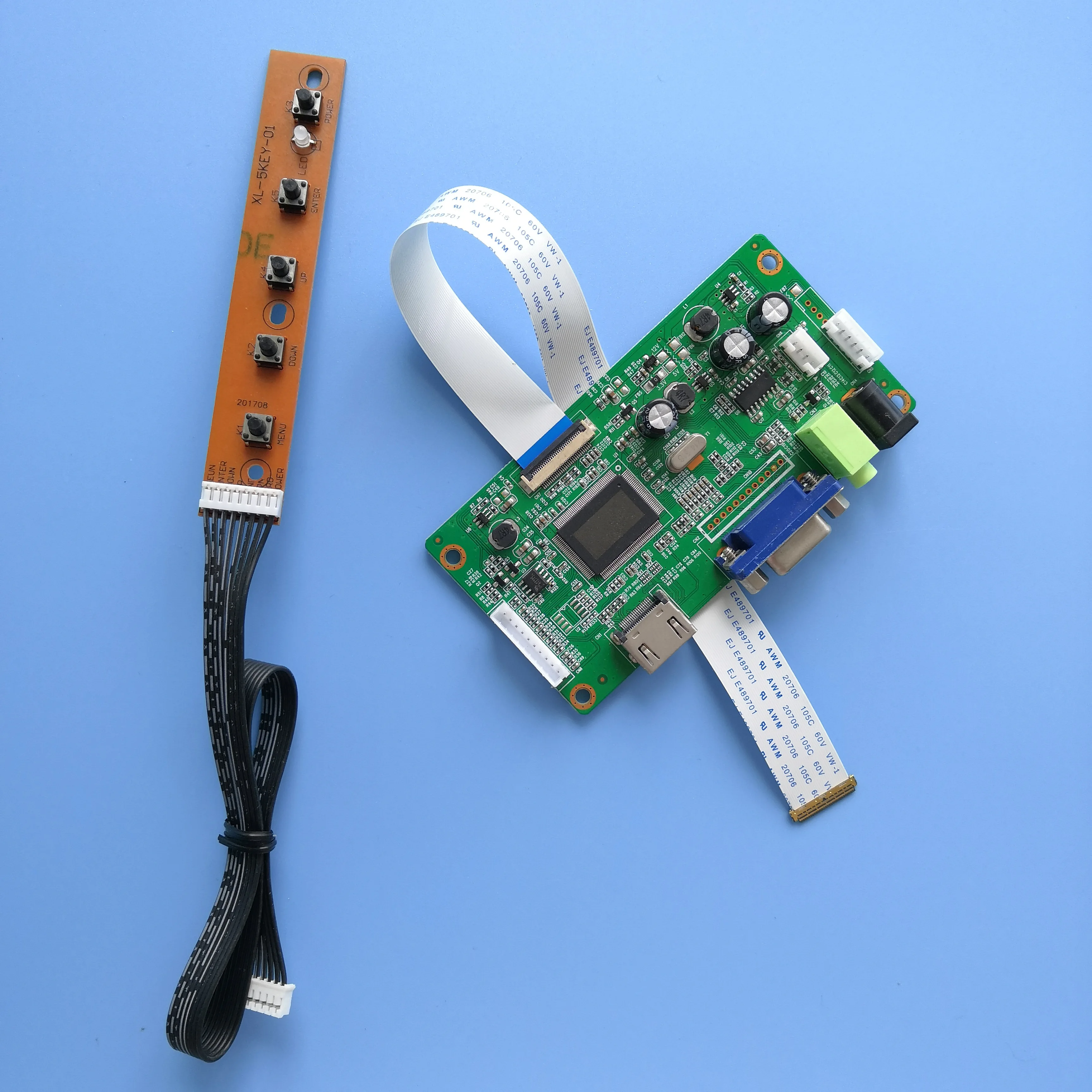 

Kit for B156XTN05.1 B156XTN05.2 B156XTN05.3 1366X768 DIY Controller board 15.6" SCREEN VGA monitor display EDP LED LCD DRIVER