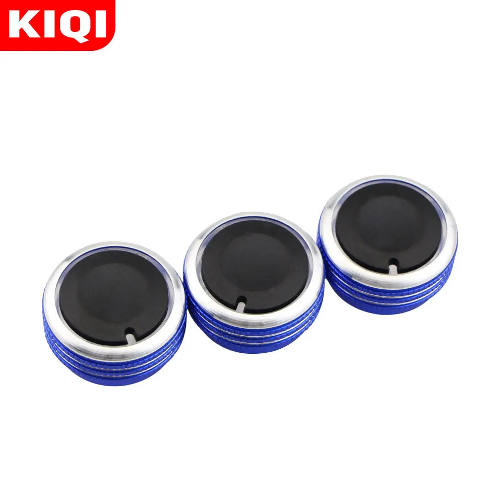

KIQI A/C Air Conditioning Knob for Honda Old Fit 2002 - 2010 AC Car Heat Control Knobs Aluminum Alloy Accessories