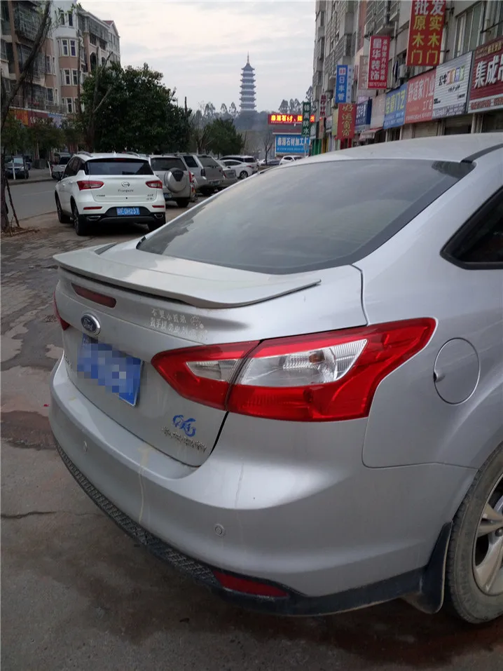 Спойлер для Ford Focus высококачественный спойлер из АБС-материала заднего крыла