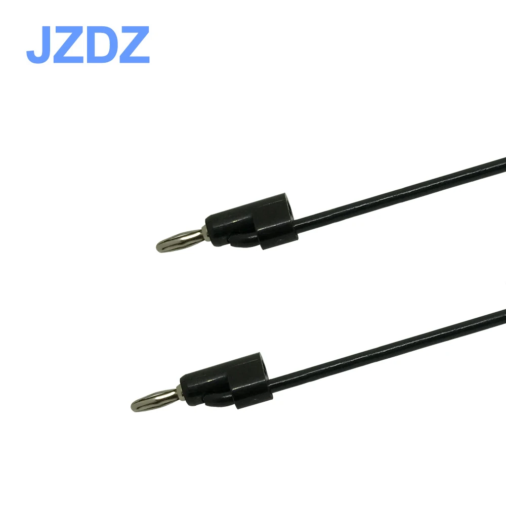

J.70005 4mm nickel plated banana plug to banana plug test leads