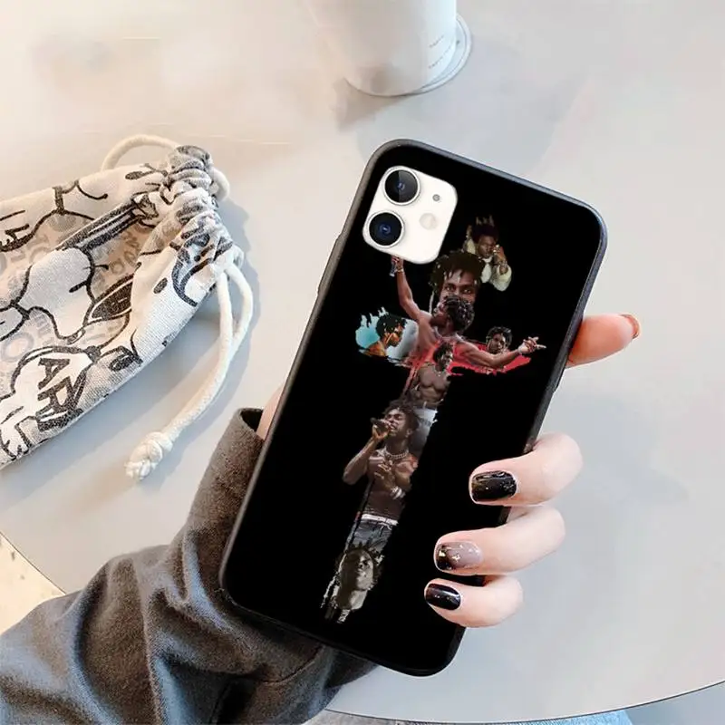 

SAINt JHN Black Phone Case for iPhone 11 12 mini pro XS MAX 8 7 6 6S Plus X 5S SE 2020 XR