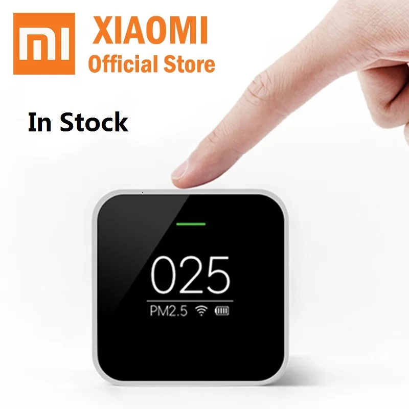 Xiaomi Mijia PM2.5 Detector OLED Screen Smart Sensor Control APP Adapt Mi Air Purifier For home Quality Tester | Электроника