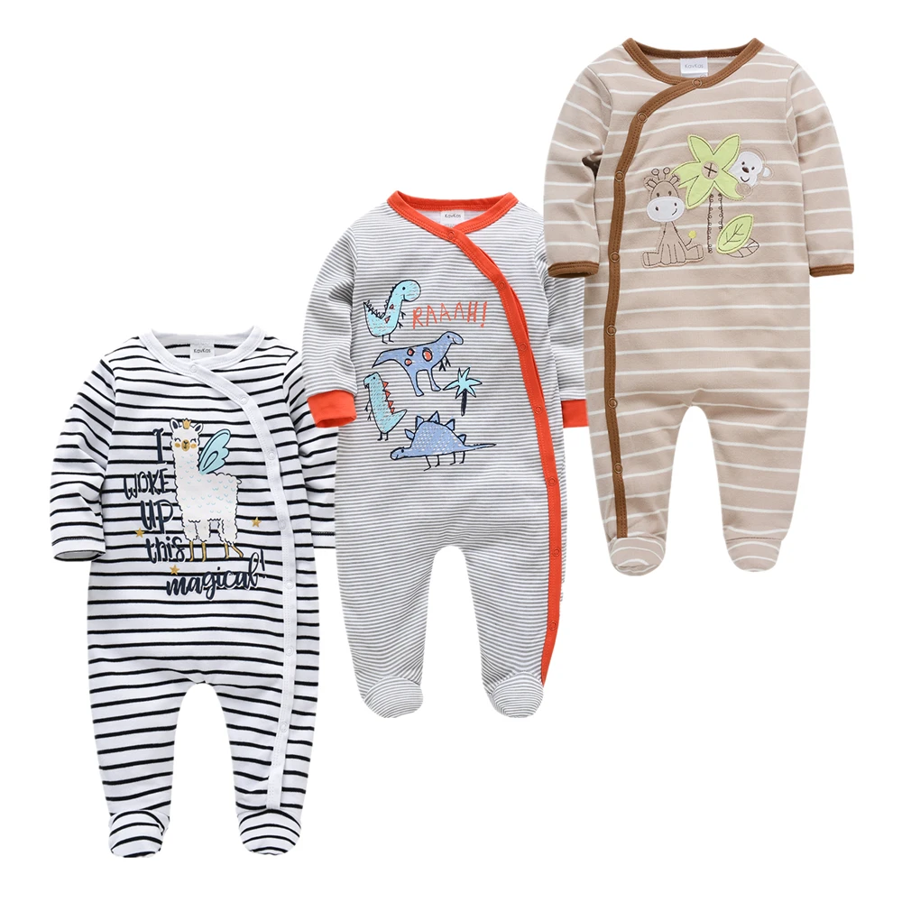 Лето-осень Roupas bebe de Пижама для мальчика fille хлопковая дышащая мягкая ropa пижама