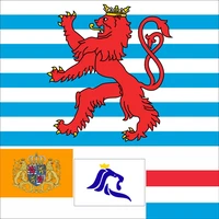 luxembourg flag 3x5ft 100d polyester double stitched high quality 90x150cm banner