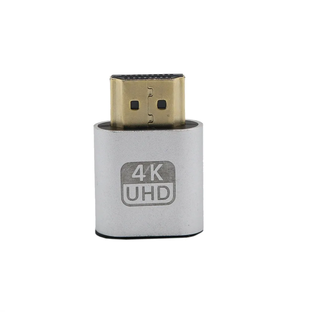 Адаптер HDMI-совместимый с Виртуальным дисплеем 1 шт. 4K DDC EDID муляж вилки адаптер