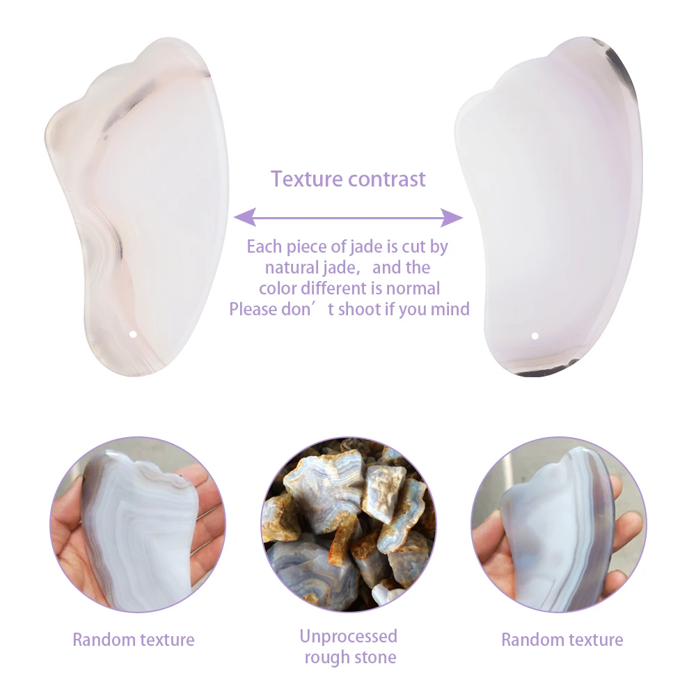 Agate Gua Sha Массажер для подтяжки лица подтягивающее массажное устройство против