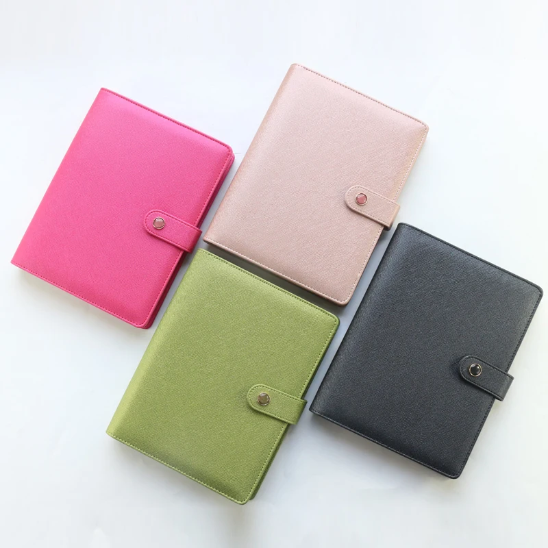 Domikee macaron Офисная и школьная кожа в твердом переплете 6 дюймов планер органайзер