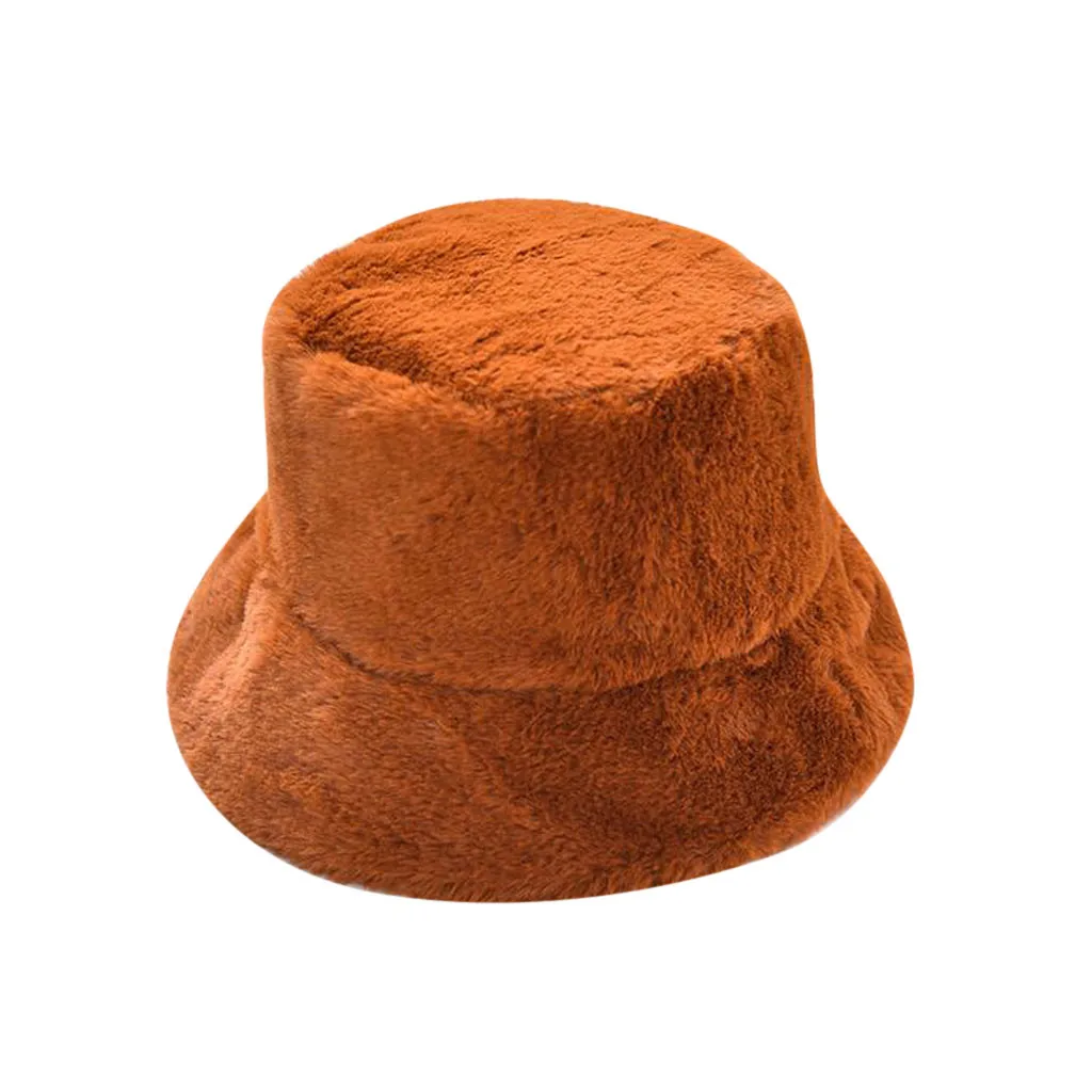 JAYCOSIN Ladies Winter Bucket Hat Cute And Warm Caps Hunting Fishing Wool Velvet Thick Fashion Fisherman | Тематическая одежда и