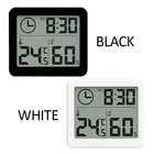Многофункциональный термометр-гигрометр для дома и улицы, автоматический электронный монитор температуры и влажности, часы с ЖК-экраном 3,2 дюйма