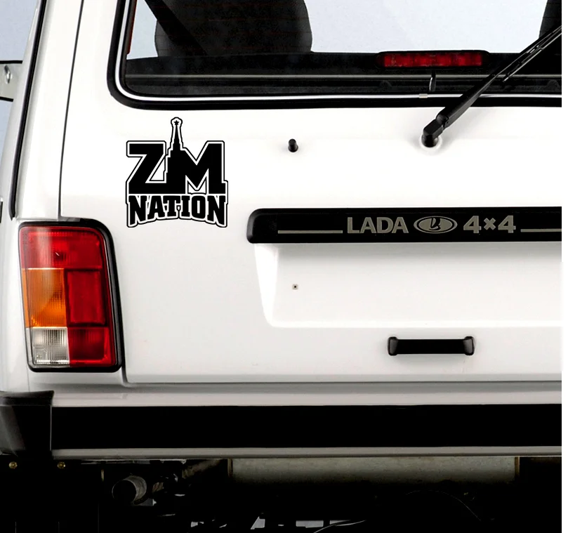 16 2*15 см Автомобильная наклейка zm nation zm-nation забавные автомобильные наклейки N633 |