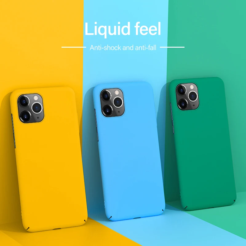 

Ultra-thin Matte PC Phone Case For iPhone 12 11 Pro Max XSmax XR XS X 8 7 6s 6 Plus Protection Cover