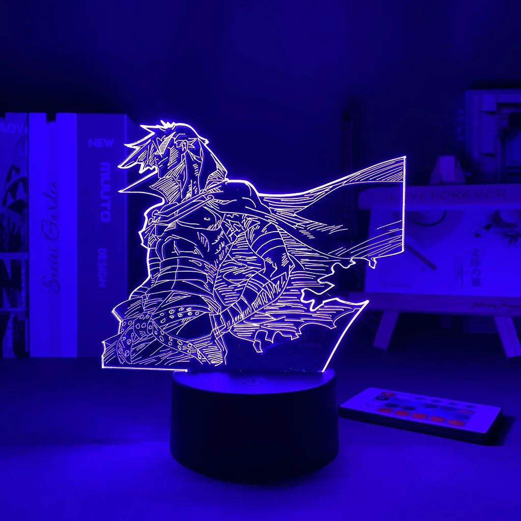 

Anima LED Night Light Gurren Lagann Kamina Led Night Light for Bedroom Decor Birthday Gift Touch Sensor Nightlight