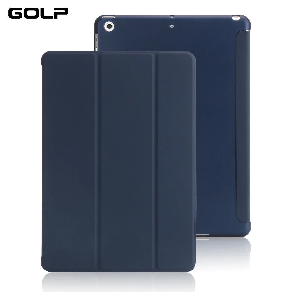 Чехол для for IPad Mini 1/2/3 golp 2 в 1 идеально подходит Магнитный искусственная кожа Smart