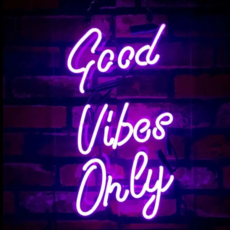 На заказ good vibes Только синий белый красный розовый темно фиолетовый бирюзовый