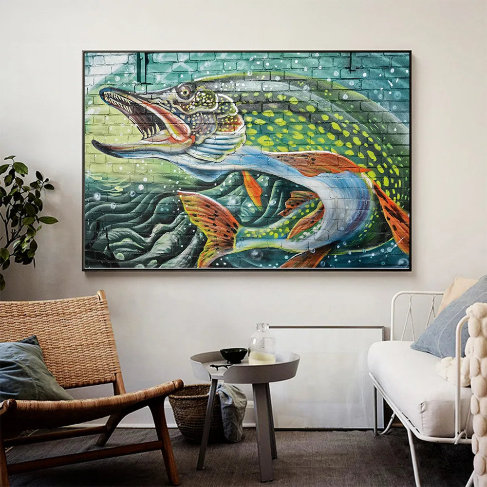 Граффити поп настенная Картина на холсте постеры печатные абстрактные настенные