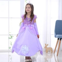 2021 childrens christmas dinosaur scale long sleeve party dress western style fashion lovely clothing