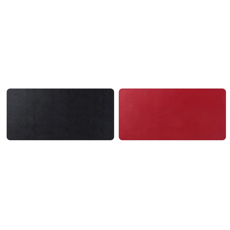 

Dual-Sided Desk Pad Waterproof Leather Office Desk Mat PU Mouse Pad Desk Cover Writing Mat for Office Home EM88