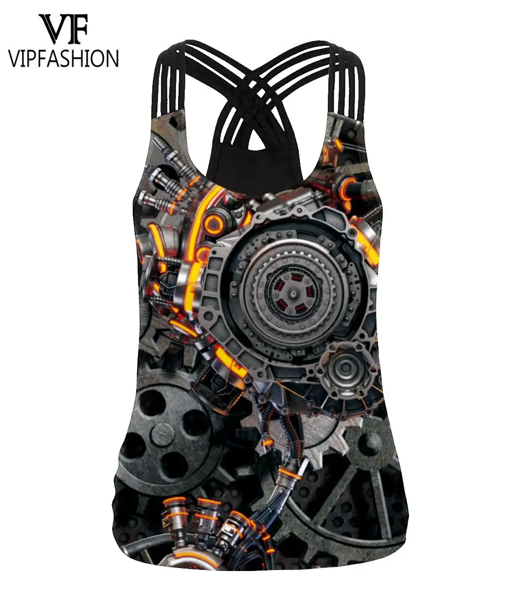 VIP модная летняя женская майка топ новинка с принтом черепа верхняя одежда модное