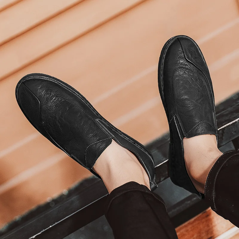 

Мокасины casuales scarpe мужские uomo sapato мужские hombre sapatos туфли Лоферы кроссовки модные летние мужские черные