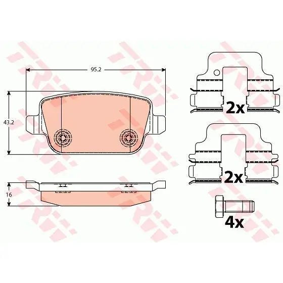 Колодки тормозные FORD GALAXY/MONDEO/S-MAX/VOLVO S80/XC70/FREELA | Автомобили и мотоциклы