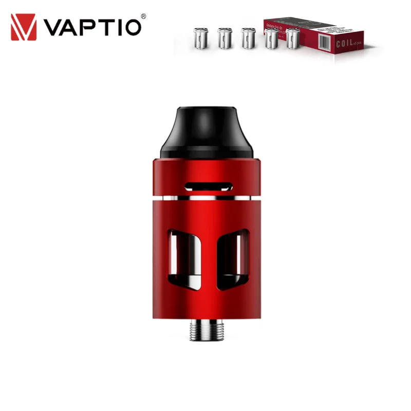 Атомайзер для электронной сигареты Vaptio P3 бак емкостью 2 мл двухъядерный