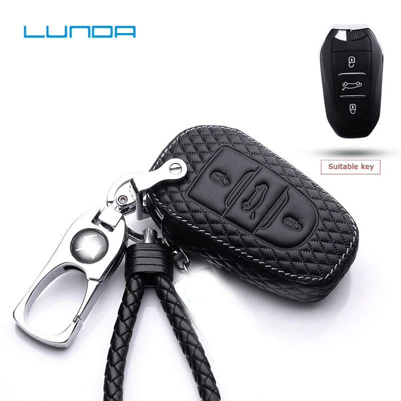 Брелок для ключей из цинкового сплава кожаный чехол автомобильных Citroen DS6 DS5 DS3 DS4