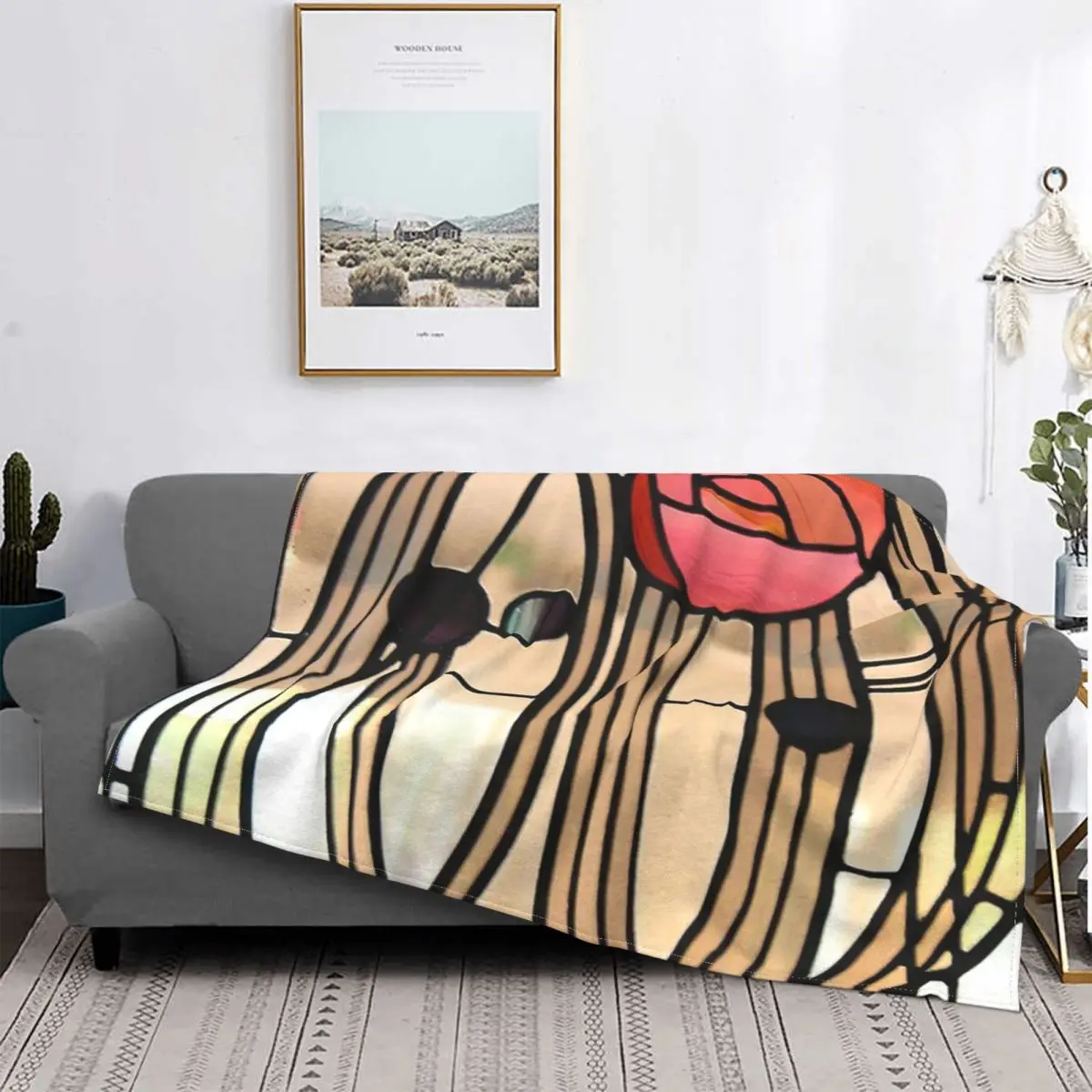 

Window-charles-Manta de Mackintosh Rennie, для cama colcha, alfombra a cuadros, colcha para пикник, fundas para cama de inviern