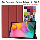 Чехол-книжка для Samsung Galaxy Tab a 10,1, 2019, SM -T510, T515, искусственная кожа