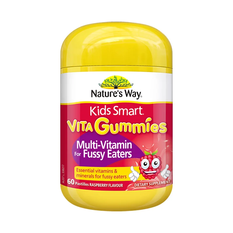 

Nature's Way Children's Meal Fragrant Multivitamin + Vegetable Gummy 60 Capsules/Bottle, Free Shipping