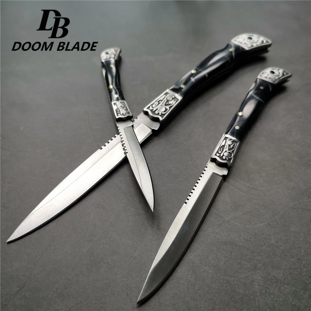 5,7 ''/7,3''/9 '') 55HRC s m l складной нож Мини Карманный Кошелек Брелок-нож для выживания EDC инструмент Резак Овощечистка