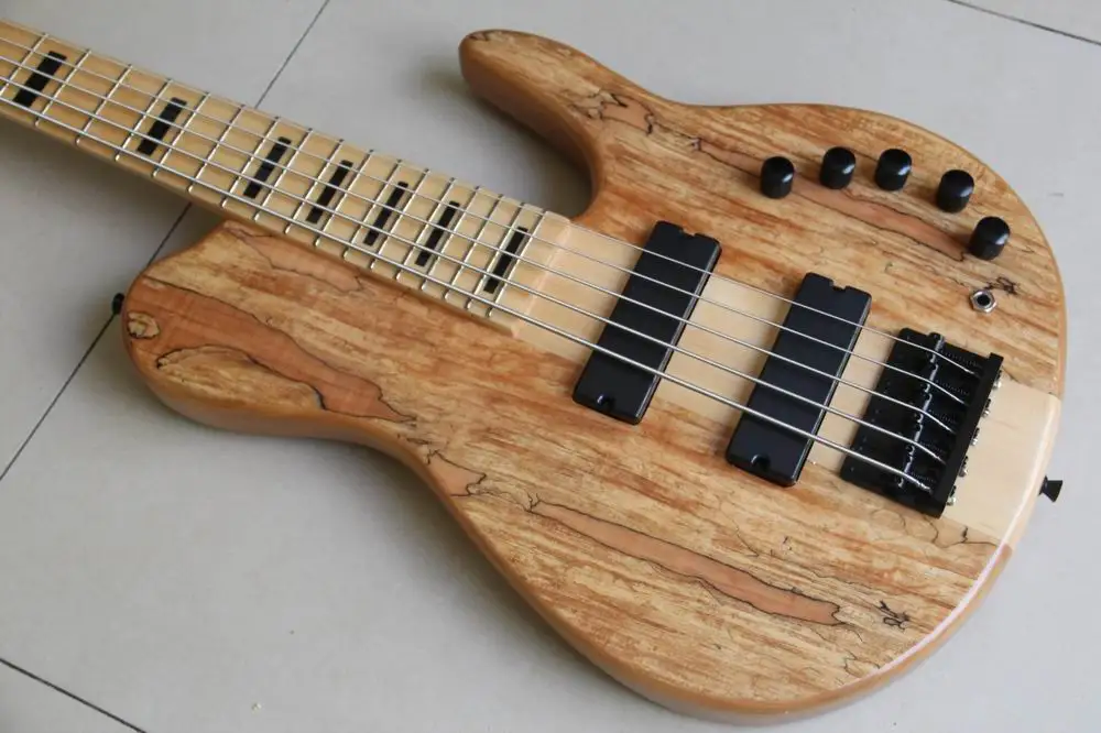 Новое поступление 5 бас для электрической гитары Одна деталь через шею в
