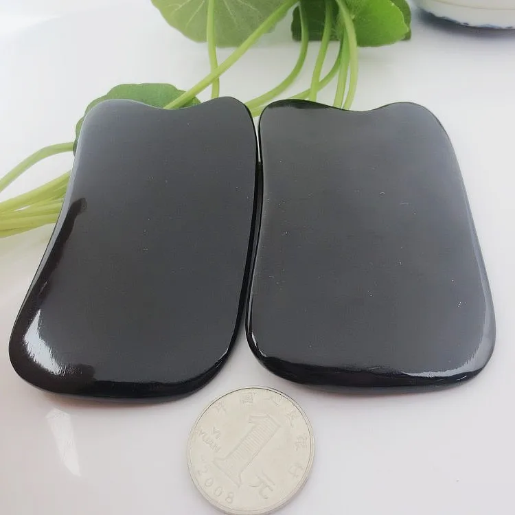 Китайский традиционный Массажер для акупунктуры GuaSha 100% густой рожковый