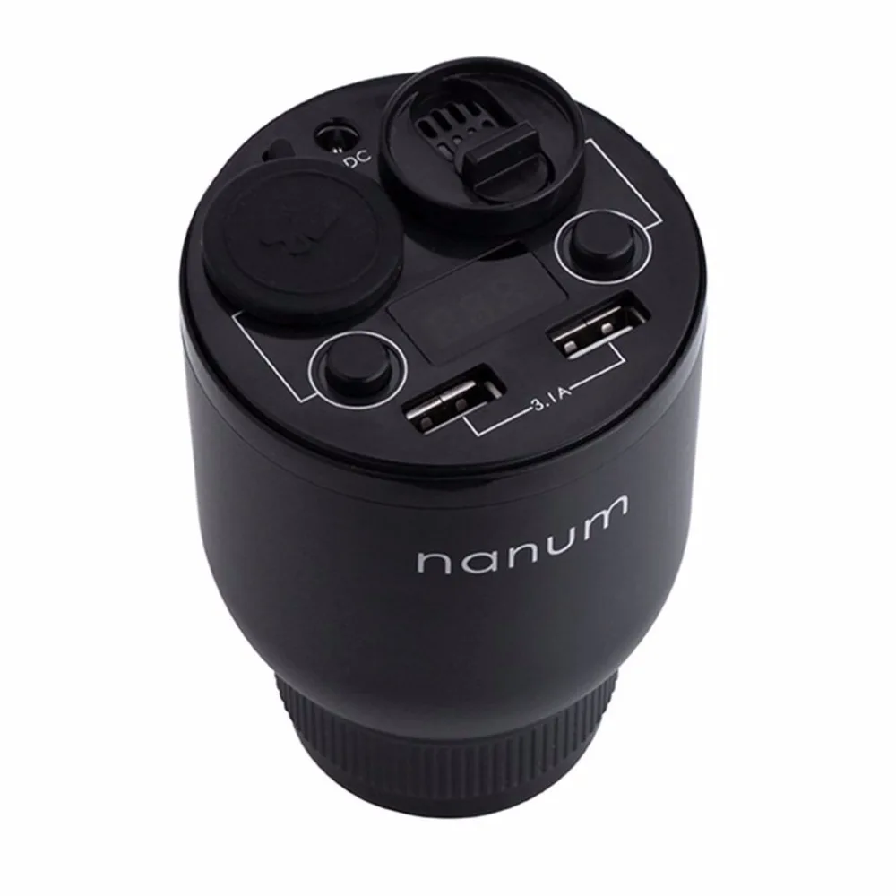Multifunction Car Air Humidifier Dual USB Charger Magic Cup Auto Purifier Aroma Diffuser Aromatherapy Cigarette Lighter1 | Бытовая