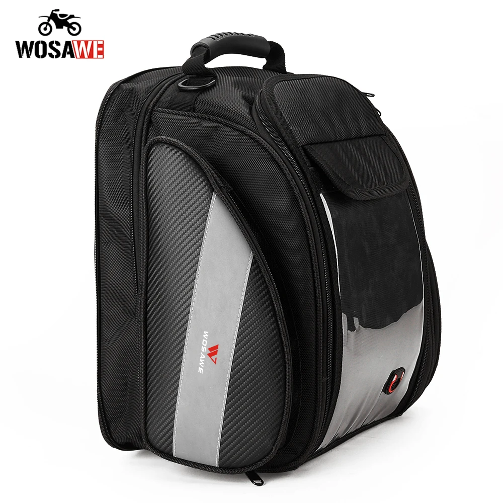 

WOSAWE мотоциклетная сумка для бака, высокая емкость, топливо, масло, телефон, GPS навигация, Мото сумка для мотоцикла, дорожный Багаж, сумка для м...