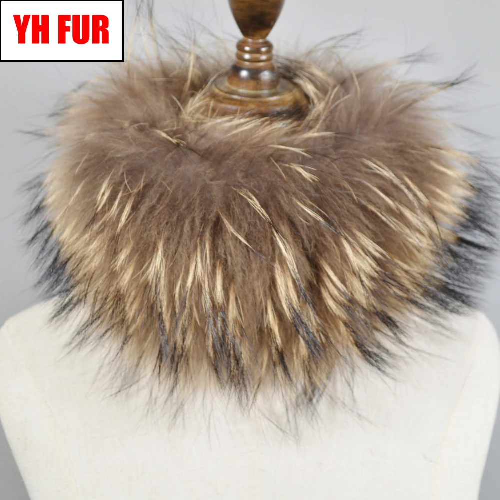 Лидер продаж брендовый женский шарф из натурального Лисьего меха Теплый Мягкий