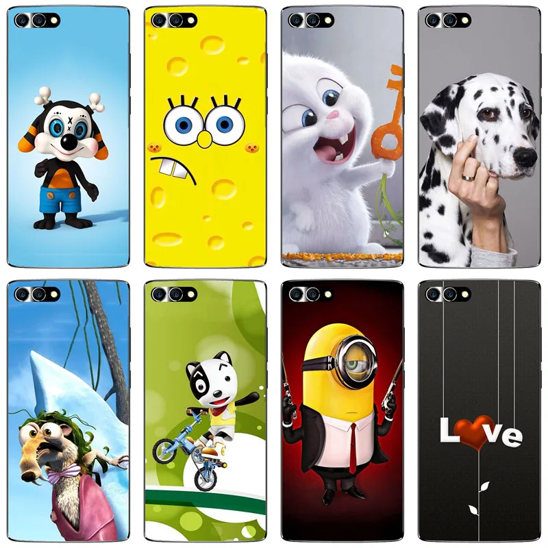 Для HOMTOM S9 Plus милый мультяшный узор стильный крутой гелевый мягкий тпу