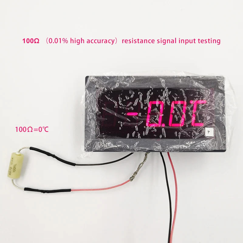 Precision RTD PT100 Temperature Meter -50 to 200 Cel. Panel Mounted Sensor Thermometer | Инструменты