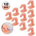 Пластиковые накладные пальцы, регулируемые, 510 шт.