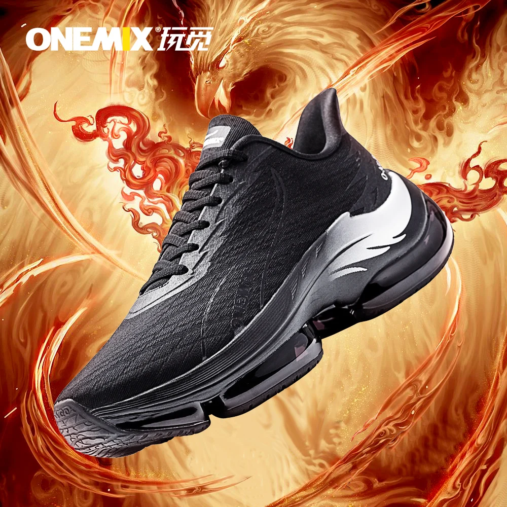 ONEMIX 2023 New Arrival Running Shoes for Men Air Cushion Athletic Breathable Couple Trainers Shoes Walking Sneakers for Women