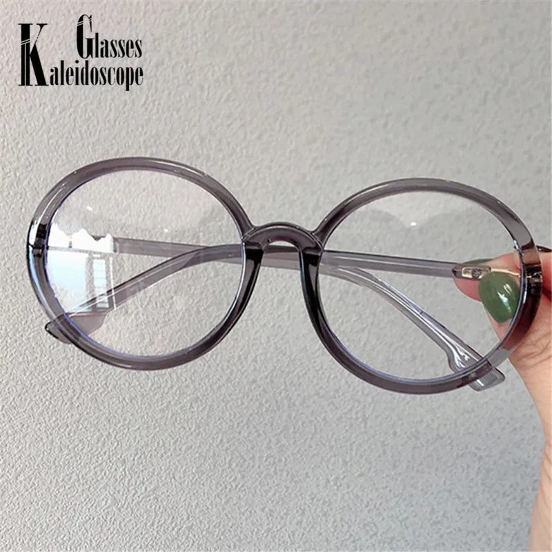 Большая круглая подвеска с защитой от УФ светильник очки оправой негабаритные