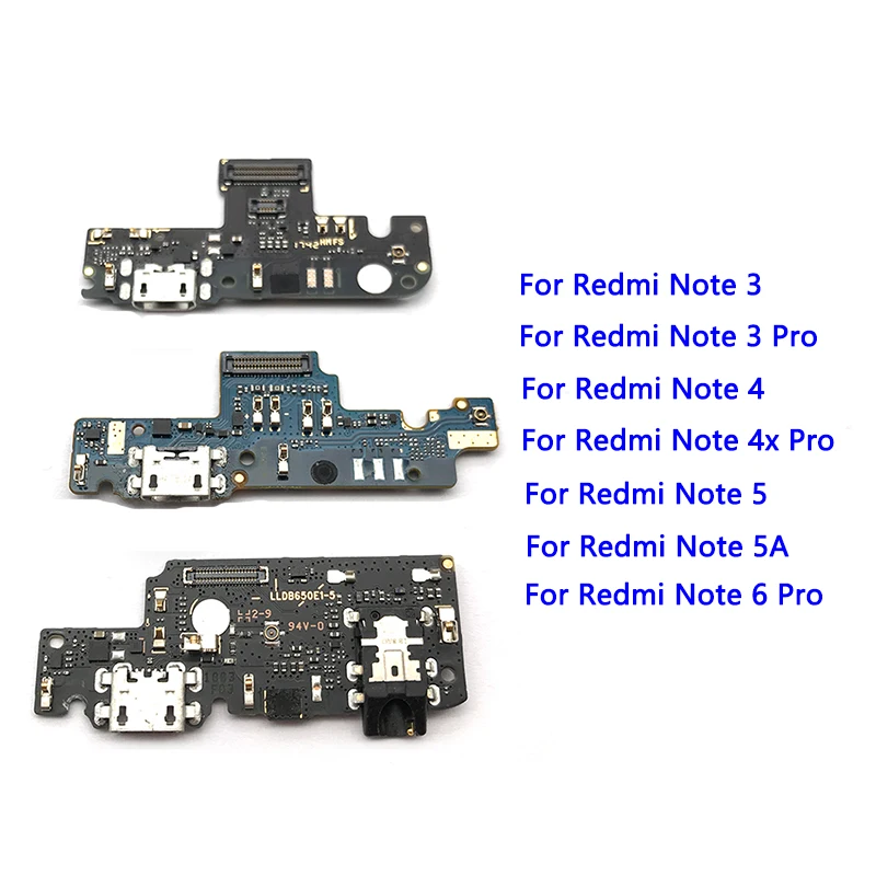 USB порт для зарядки док станции с микрофоном гибкий кабель микрофона Xiaomi Redmi Note 4 4X