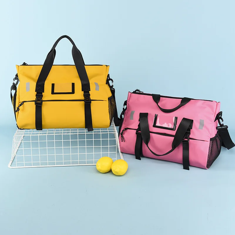 Travel Bag Fitness Yoga Bag Large Capacity Storage Luggage Bag 2021 New Sports Dry Wet Separation Handbag