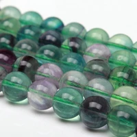 natural round aa rainbow fluorite gemstone loose beads 4 6 8 10 12mm for necklace bracelet diy jewelry making 15inch strand