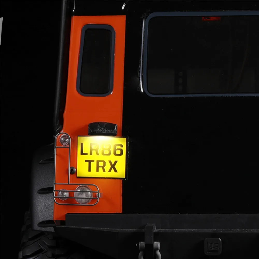 Лампа для номерного знака 1:10 TRAXXAS TRX4 Defender Jeep Wrangler 90046 км2 имитация заднего