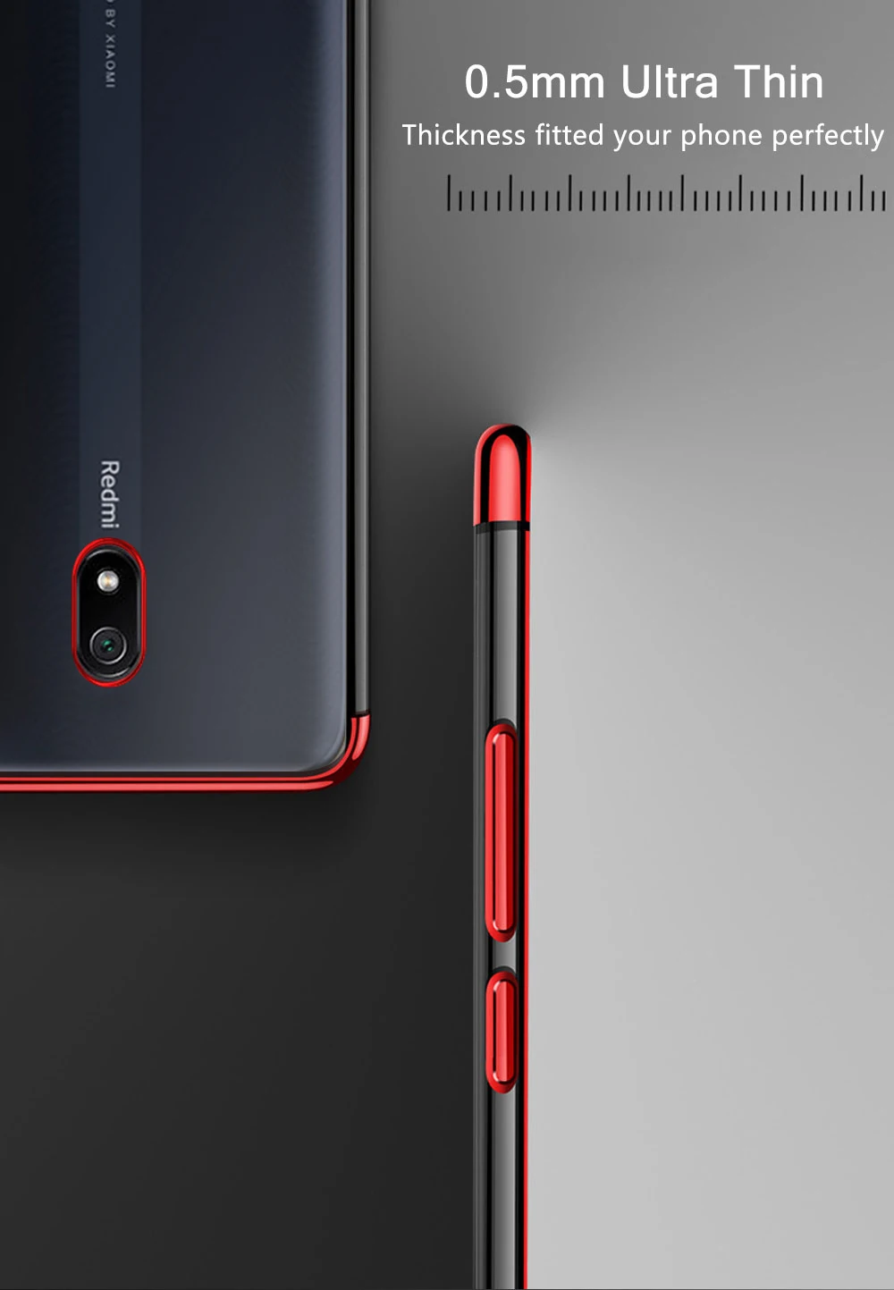 Чехол для Xiaomi Redmi 8A, тонкое прозрачное покрытие, мягкий силиконовый чехол из ТПУ для Redmi Note 8 Pro Redmi 8, чехол для телефона